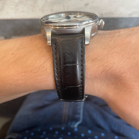 *SOLD* Maurice Lacroix Masterpiece Moonohase Retrograde - Picture 10 of 11